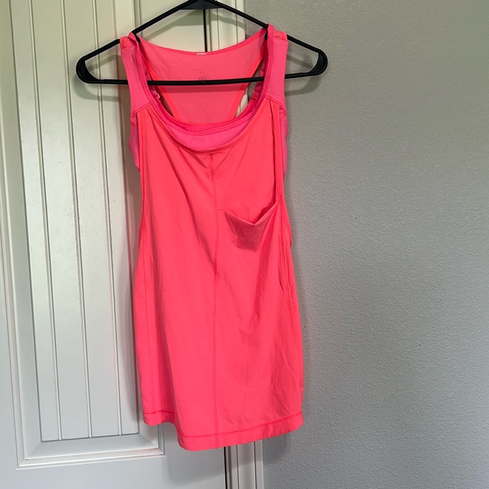 Lululemon Run For Your Money tank sz 2